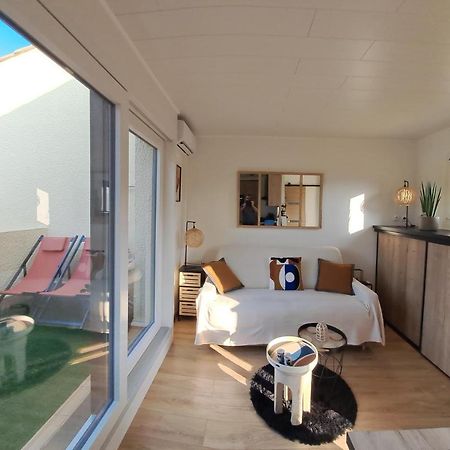 Studio Climatise Cosy Avec Grande Piscine Chauffee Agde Esterno foto