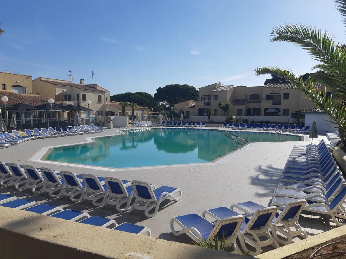 Studio Climatise Cosy Avec Grande Piscine Chauffee Agde Esterno foto