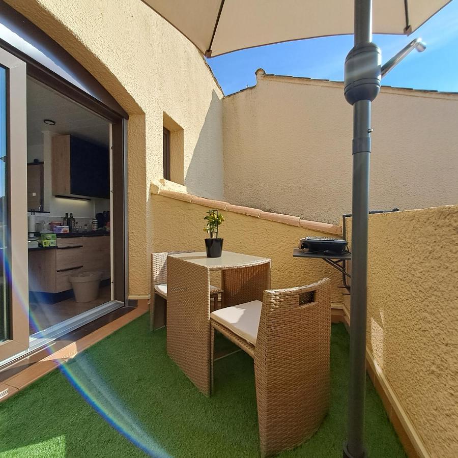 Studio Climatise Cosy Avec Grande Piscine Chauffee Agde Esterno foto