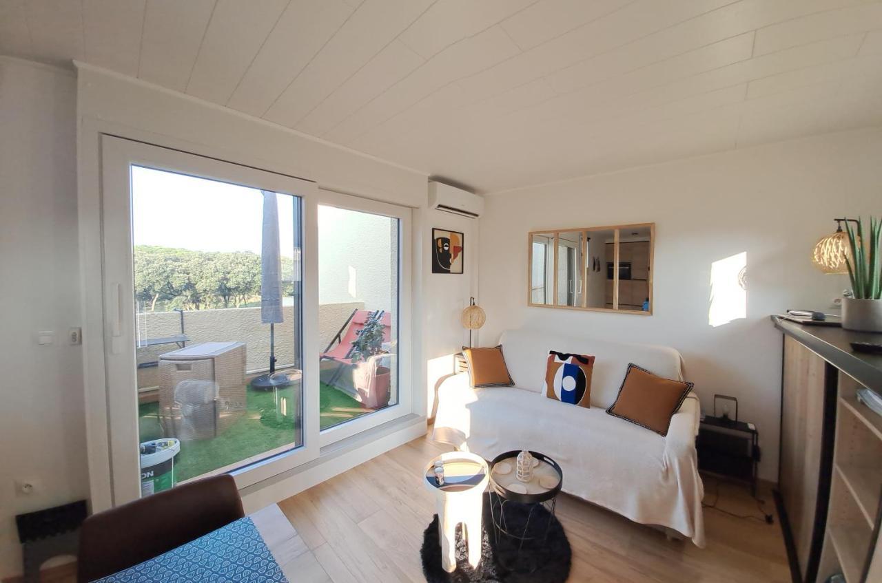Studio Climatise Cosy Avec Grande Piscine Chauffee Agde Esterno foto