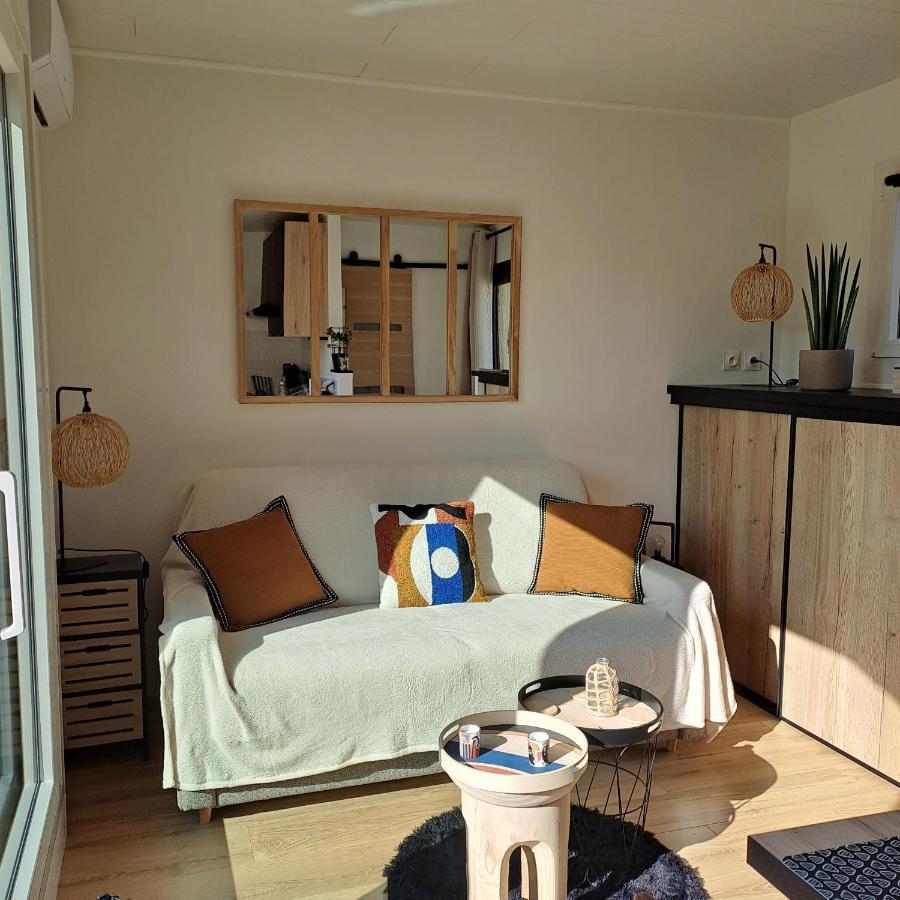 Studio Climatise Cosy Avec Grande Piscine Chauffee Agde Esterno foto